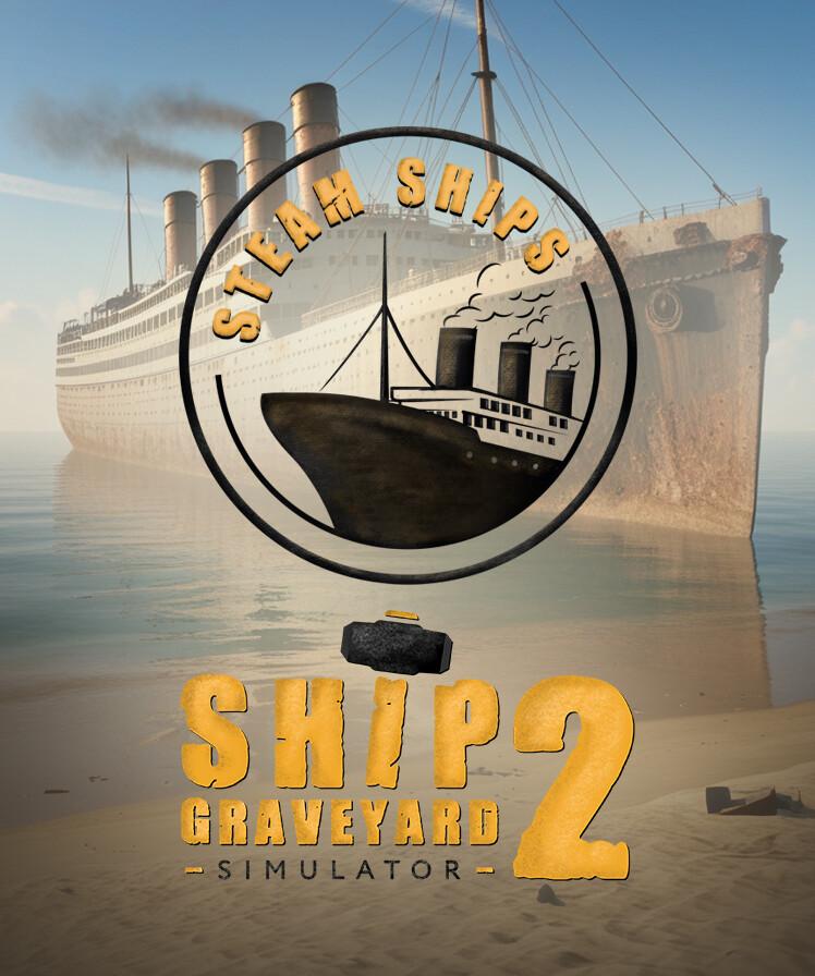 Ship Graveyard Simulator 2 - Steam Ships DLC – cover