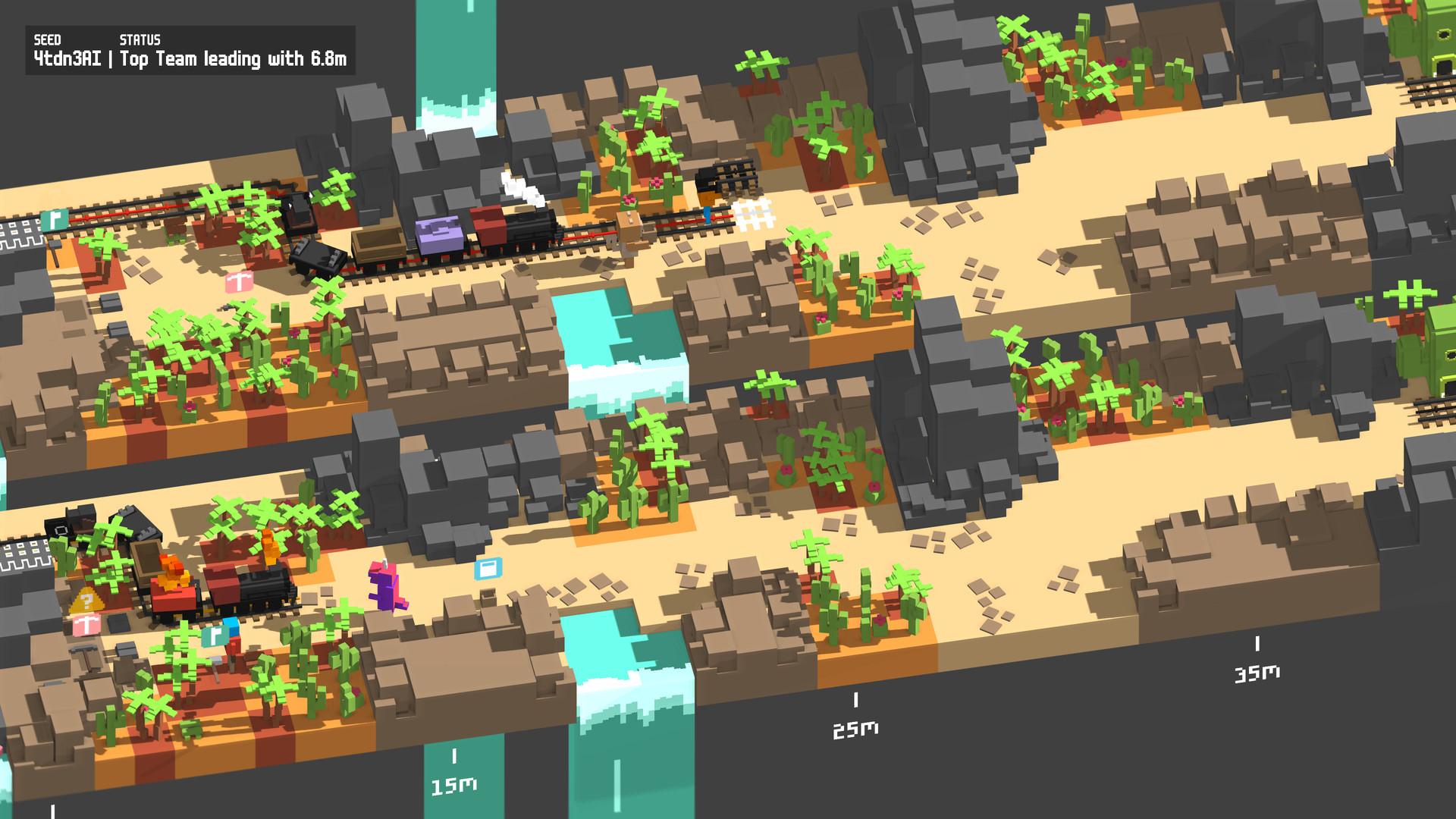 Unrailed! – screenshot 2