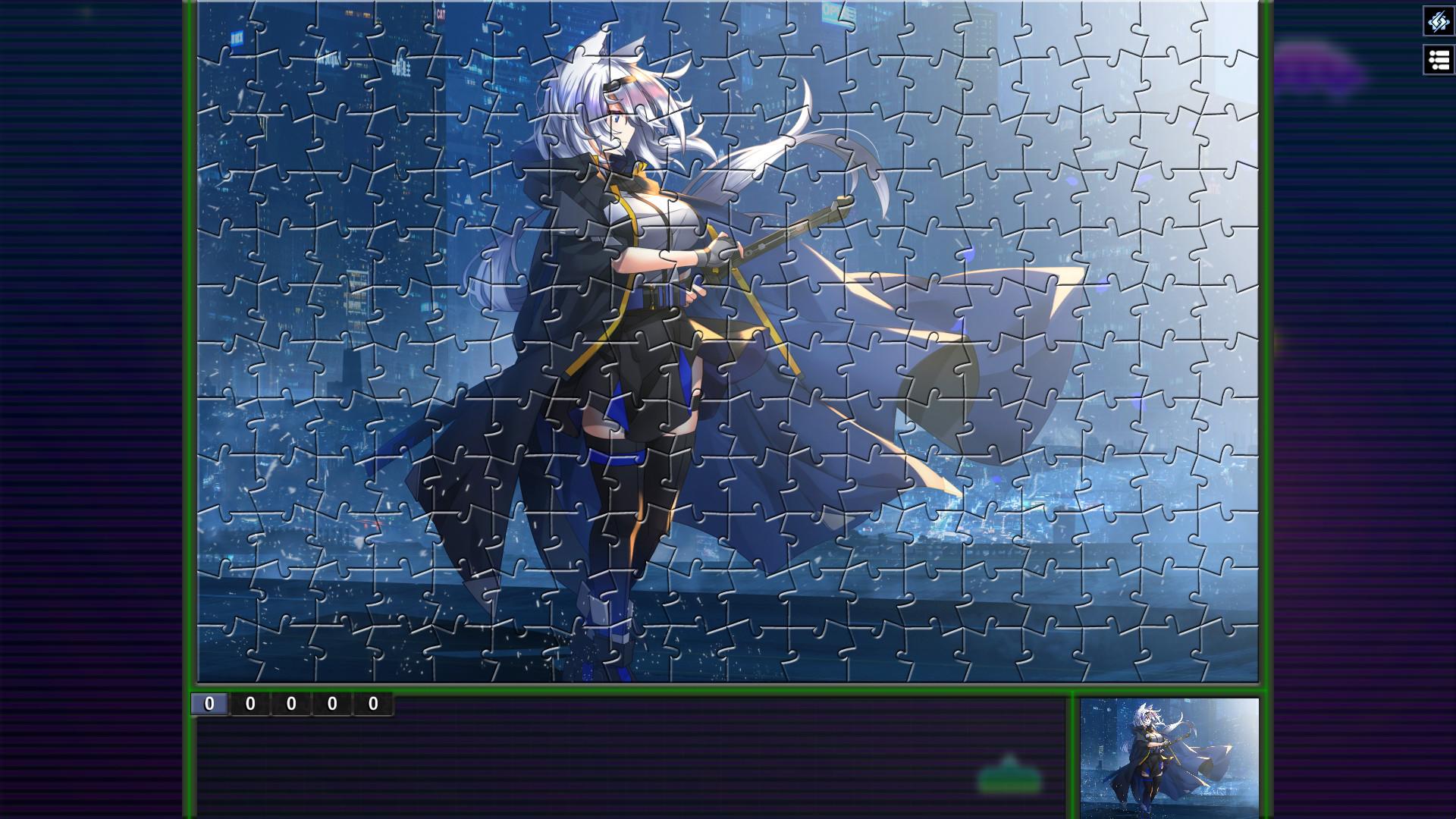 Pixel Puzzles Illustrations & Anime - Jigsaw Pack: Cyberpunk – screenshot 2