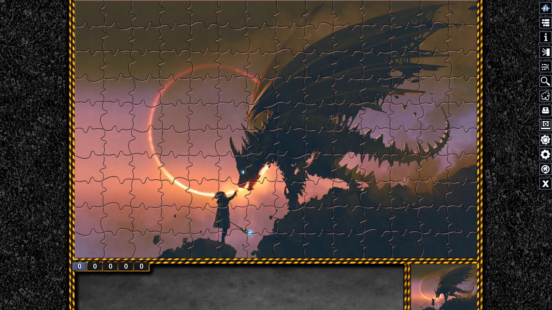 Pixel Puzzles Illustrations & Anime - Jigsaw Pack: Dragons – screenshot 2