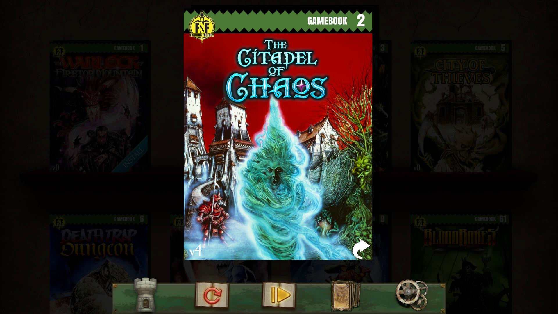 Citadel of Chaos (Fighting Fantasy Classics) – screenshot 2