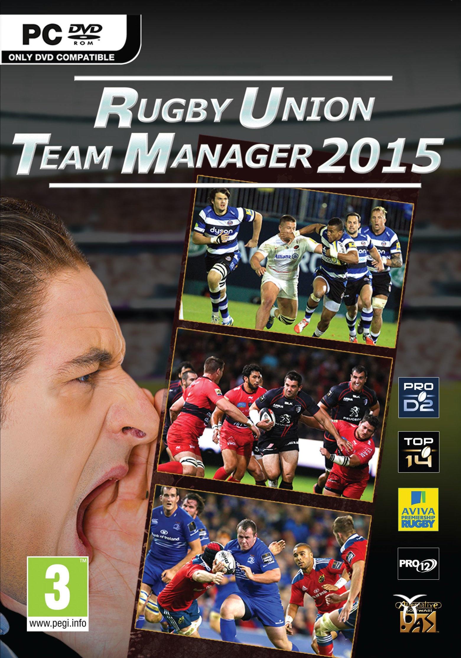 Rugby Union Team Manager 2015 – cover