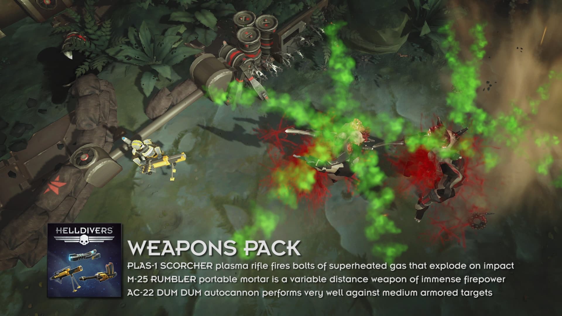 HELLDIVERS™ Weapons Pack – ekran görüntüsü 6