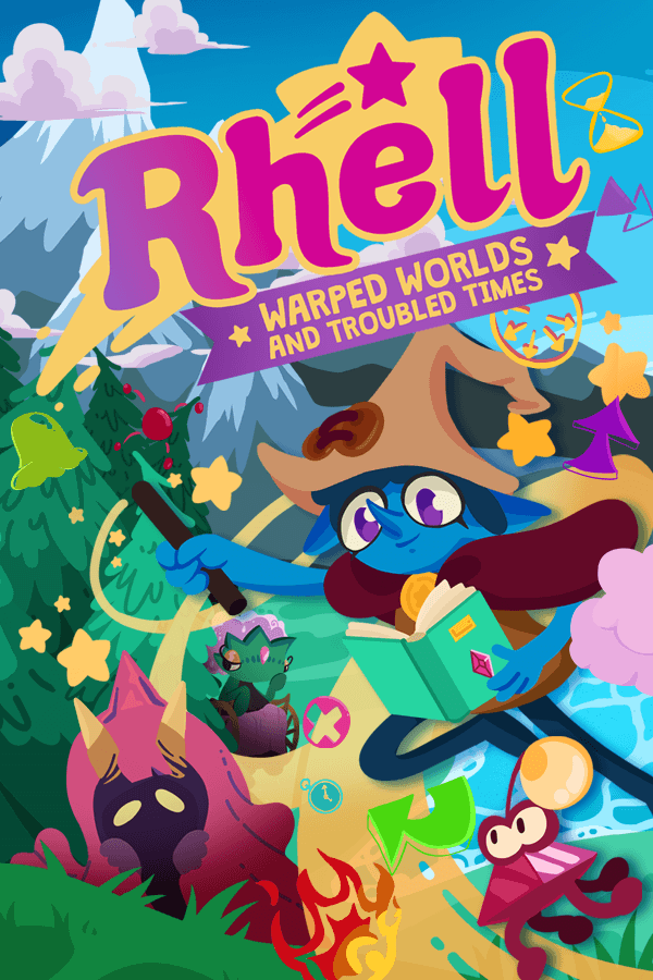 Rhell: Warped Worlds & Troubled Times – cover
