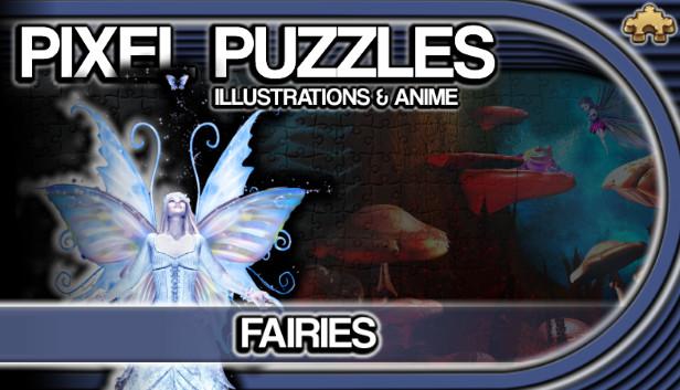 Pixel Puzzles Illustrations & Anime - Jigsaw Pack: Fairies – cover