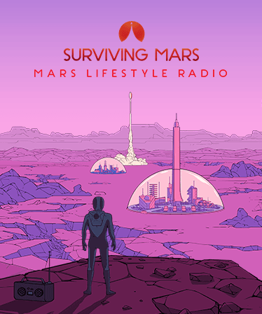 Surviving Mars: Mars Lifestyle Radio – cover