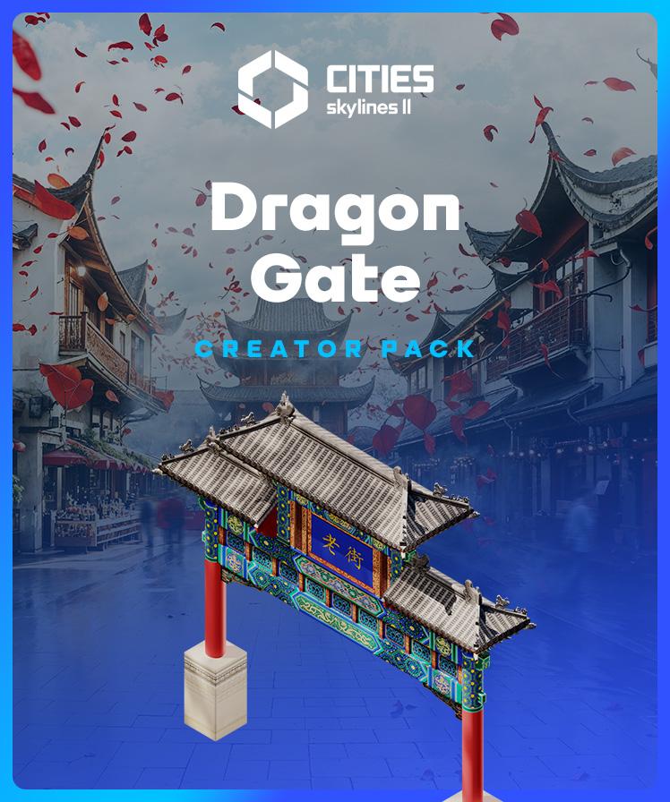 Cities: Skylines II - Creator Pack: Dragon Gate – cover
