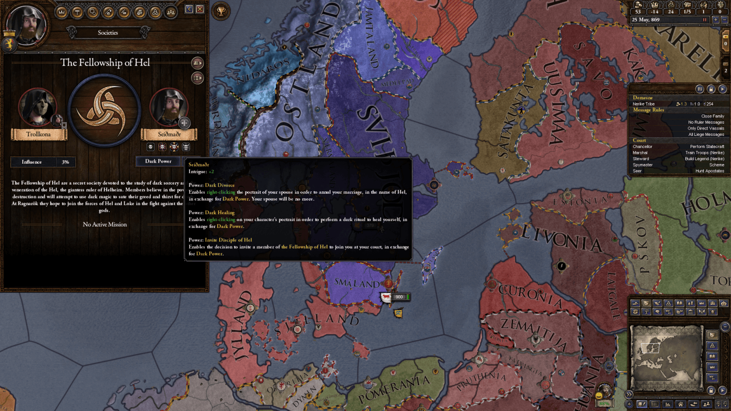 Crusader Kings II: Monks and Mystics – snímek obrazovky 2
