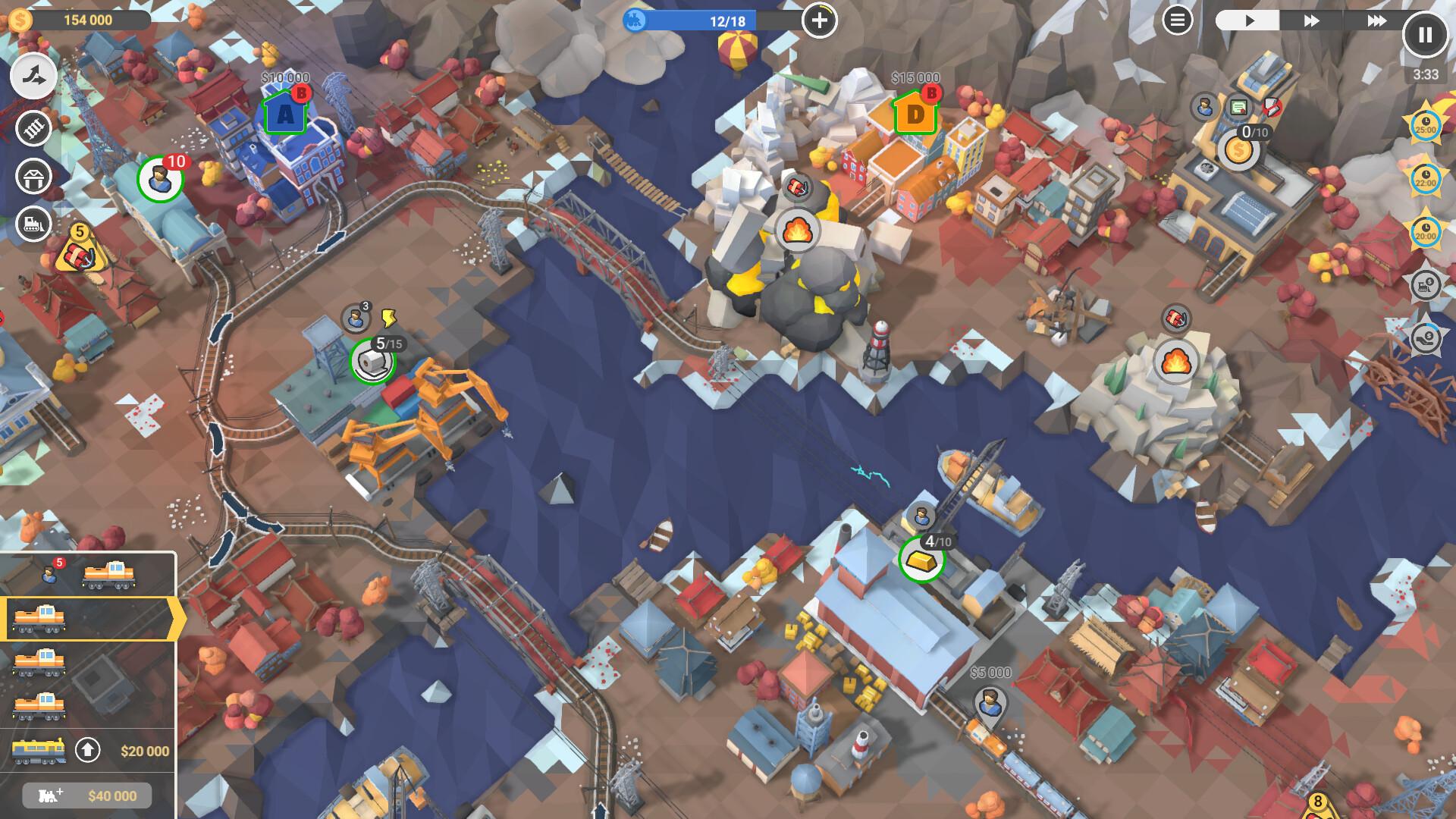 Train Valley 2: Workshop Gems - Sapphire – screenshot 2